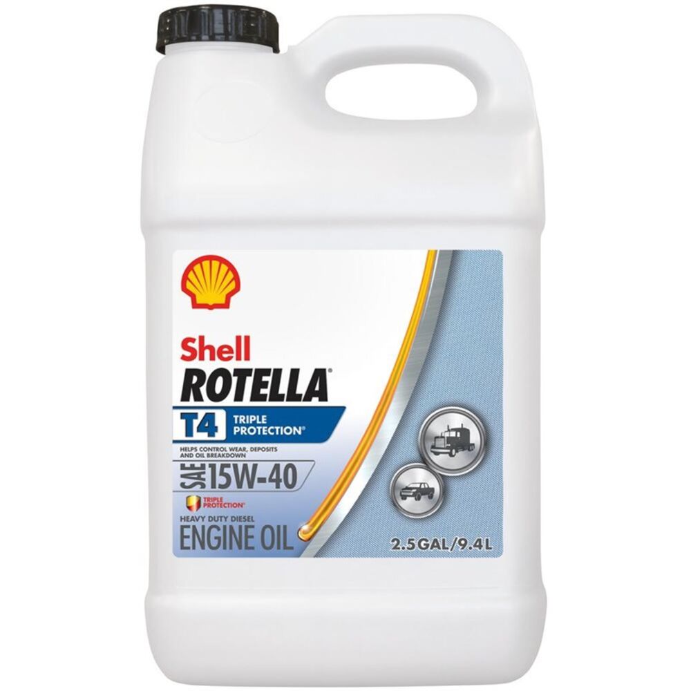 image of Rotella T Motor Oil 15W40, 2.5 gal