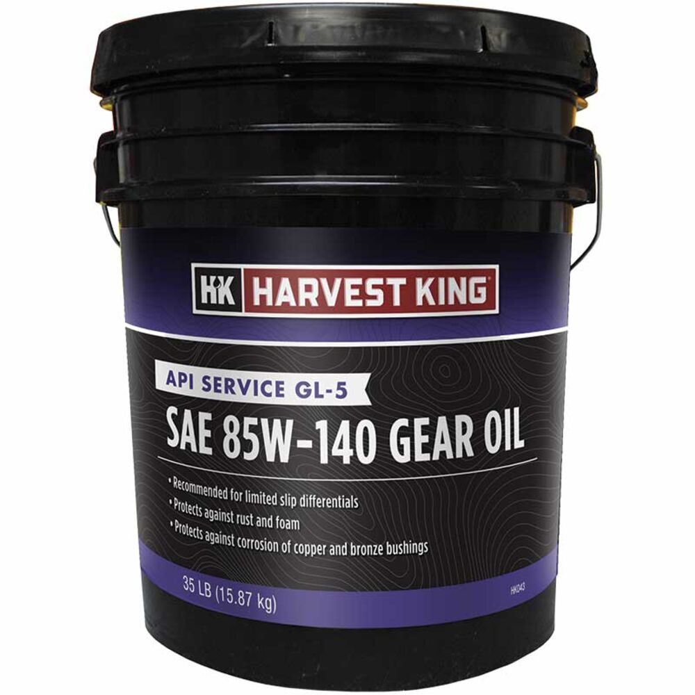 image of API Service GL-5 SAE 85W-140 Gear Oil, 35 lb