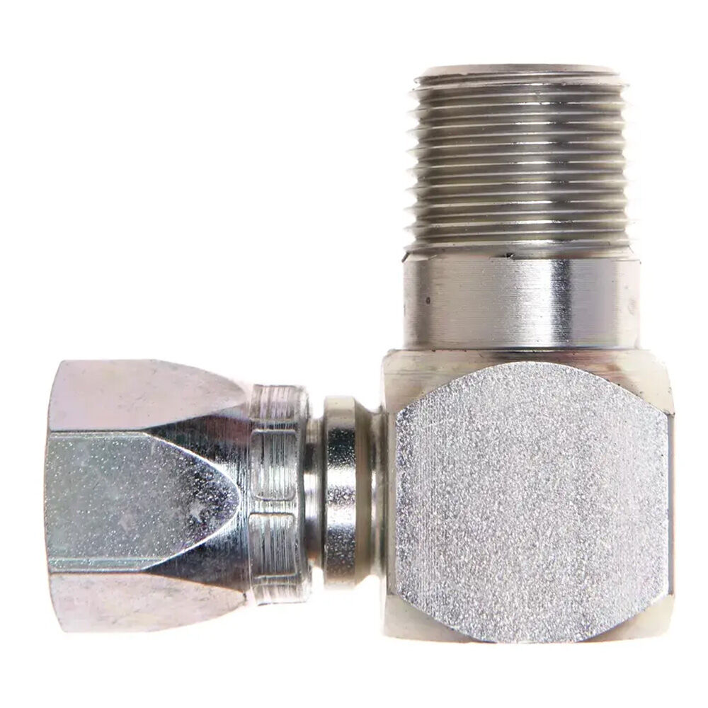 image of 3/8 in Male Pipe x 1/4 in Female JIC Swivel 90