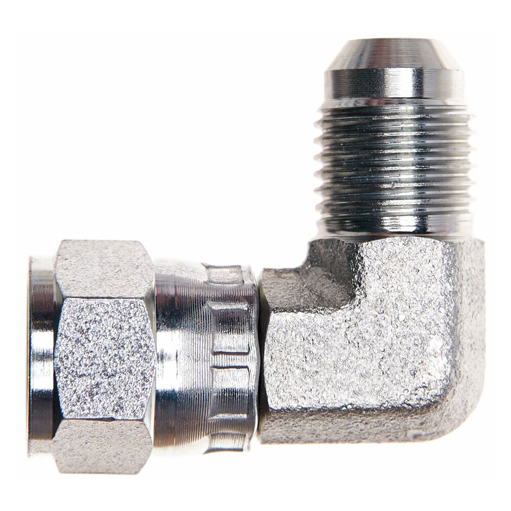 image of 1/4 in Male JIC x 1/4 in Female Swivel 90