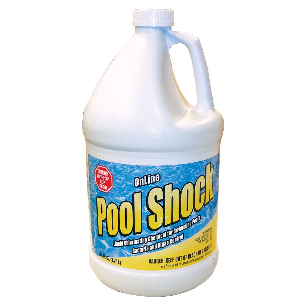 image of 10% Liquid Pool Shock, 1 gal
