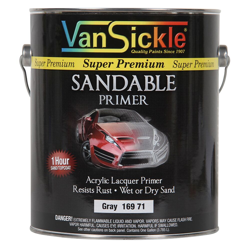 image of Sandable Primer, Gallon, Gray