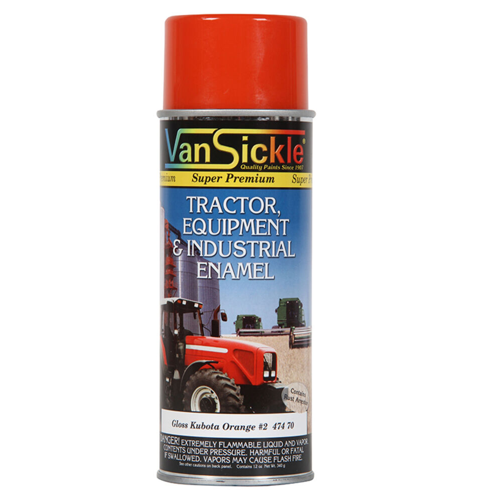 image of Spray Paint, Gloss Kubota Orange