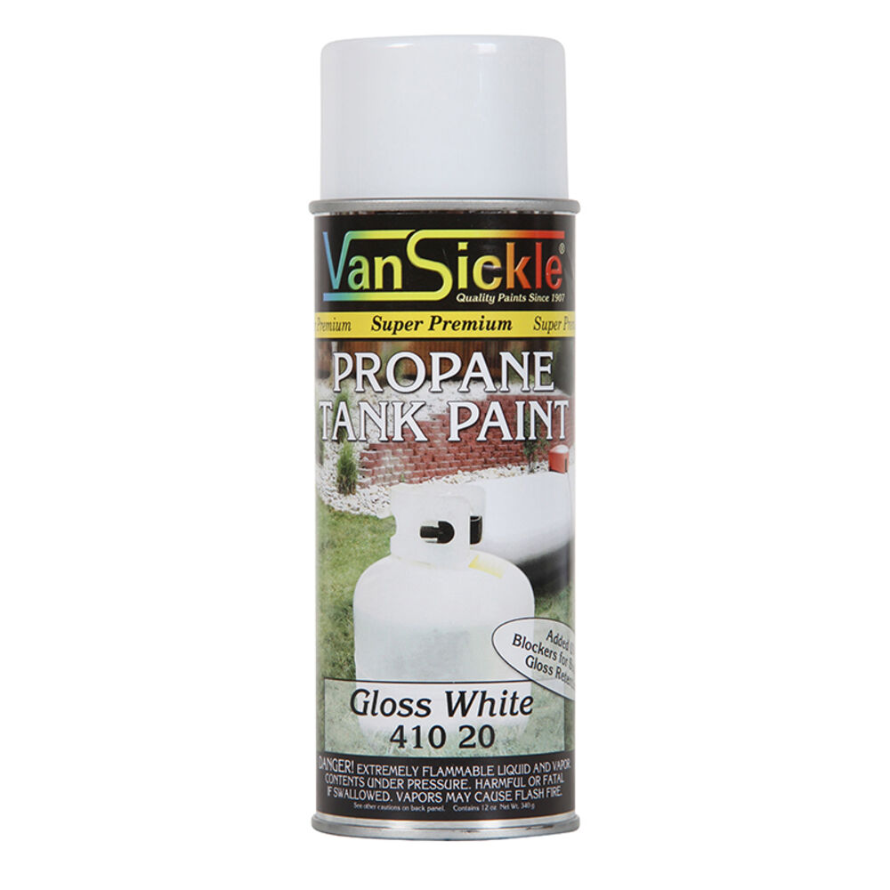 image of Propane Tank Paint Gloss White