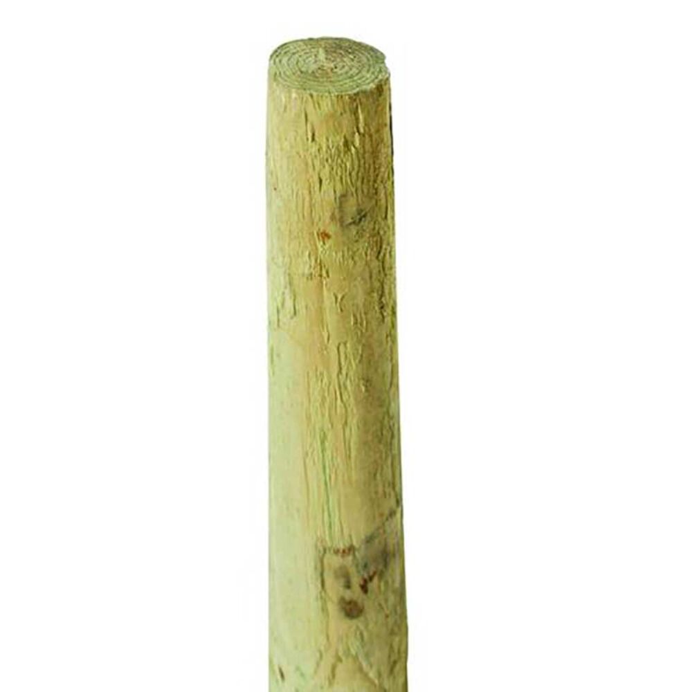 image of 4 in x 8 ft Round Wood Post