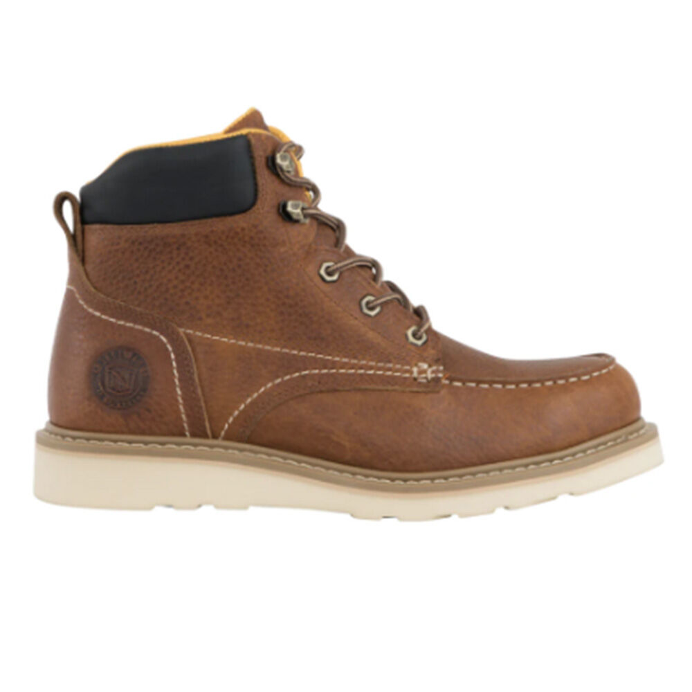 image of Men's 6 in. Wedge Steel Toe Work Boot- Whiskey